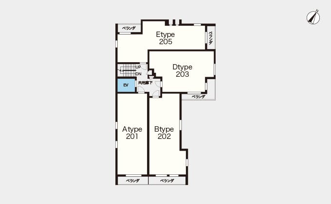 ヘーベルVillage南池袋 間取図
