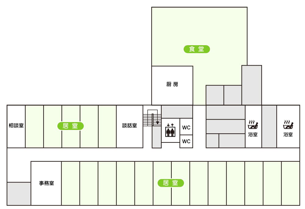 垂水すみれハイム 間取図