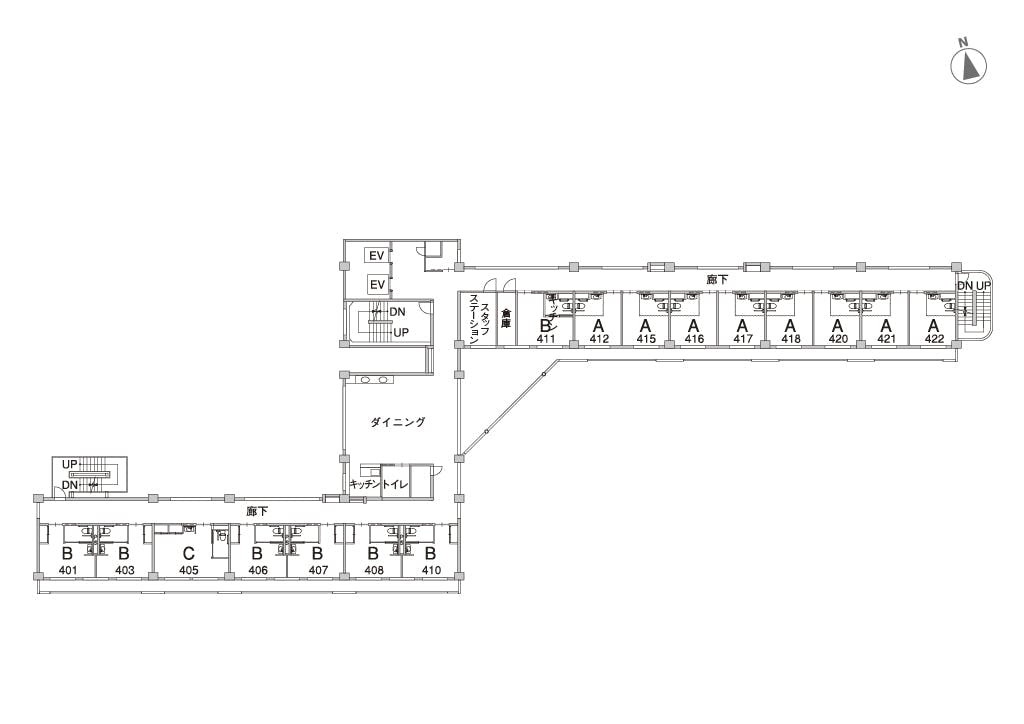 アズハイム横浜東寺尾 間取図