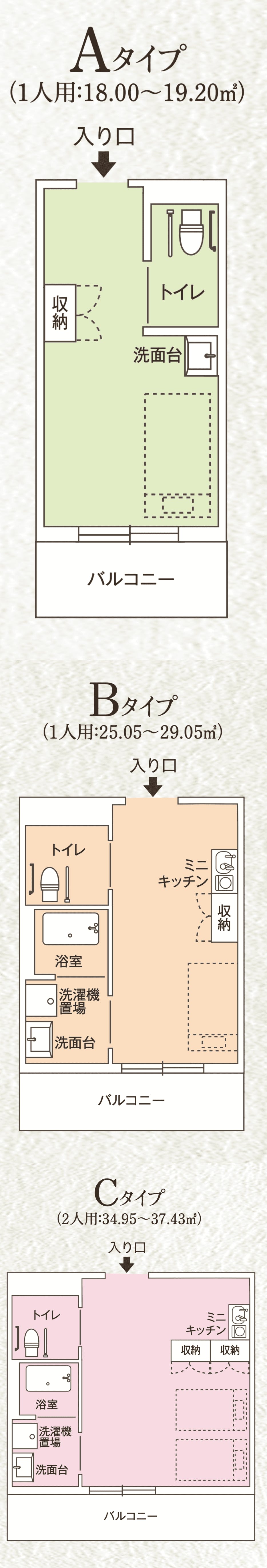ココファン茶屋ヶ坂 間取図