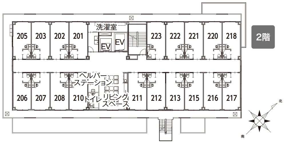 イリーゼ東岩槻 間取図