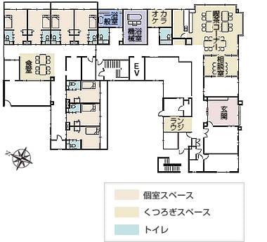 とまり樹鹿山 間取図