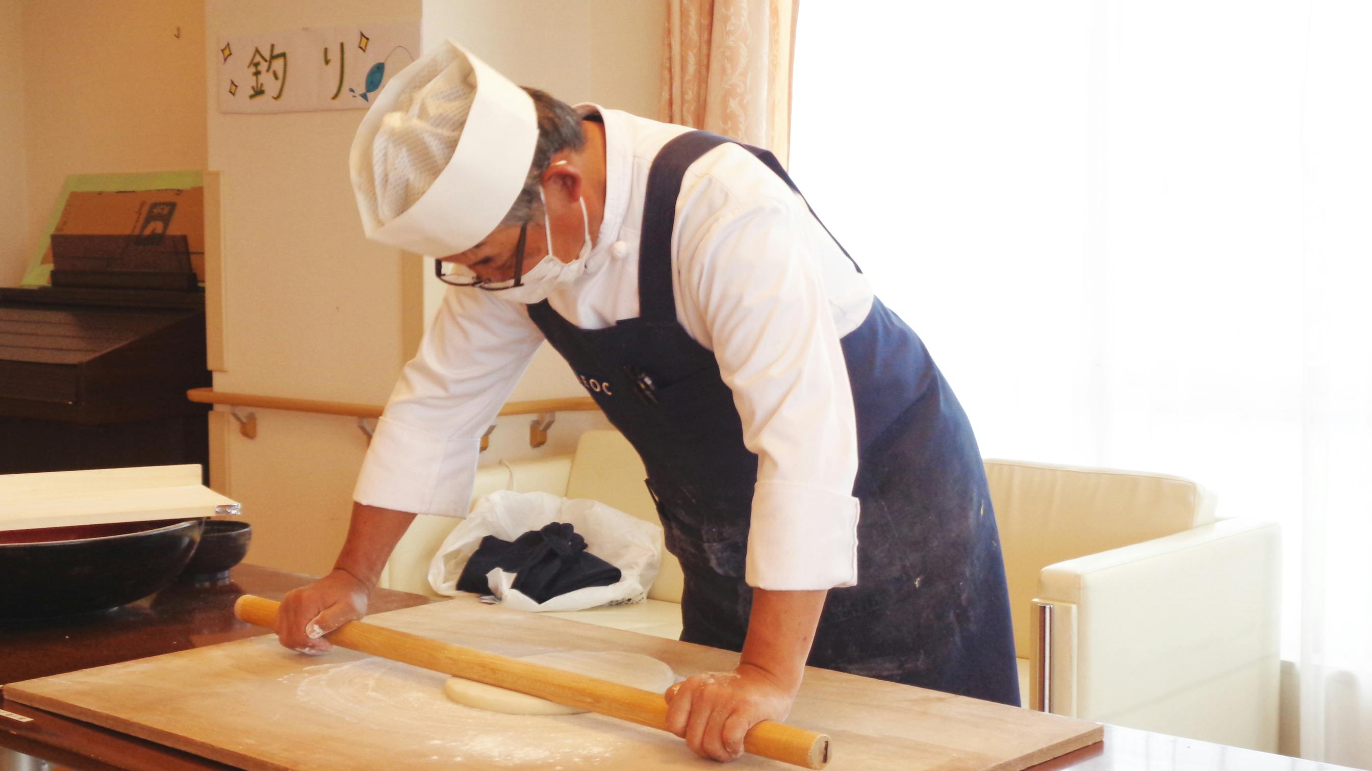 ホームステーション川口 蕎麦打ち