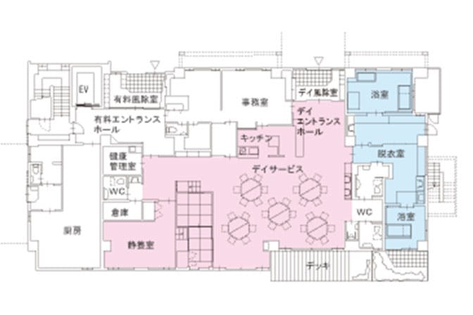 住宅型有料老人ホームAnge 間取図