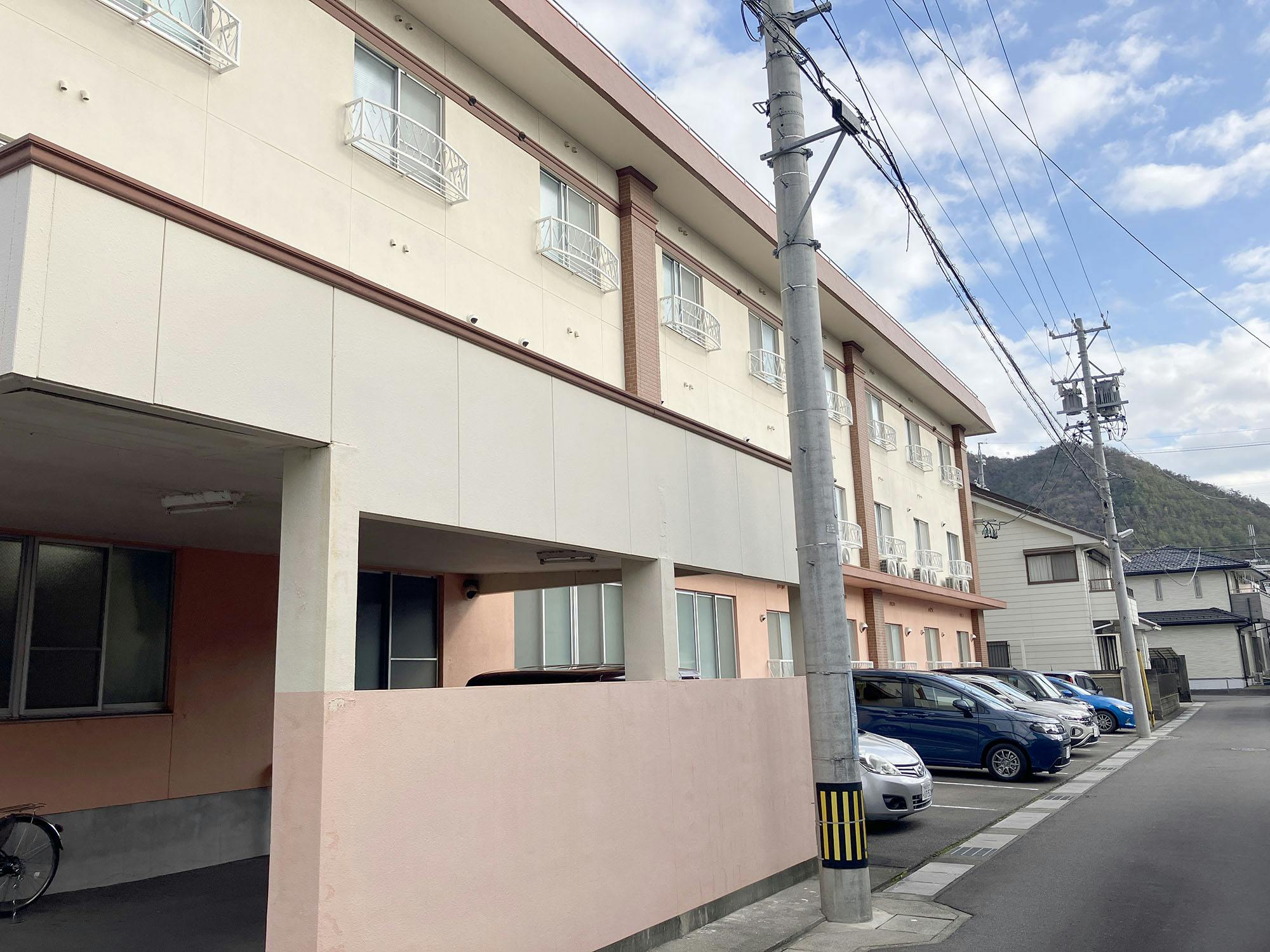 サフィールあまいけ 駐車場