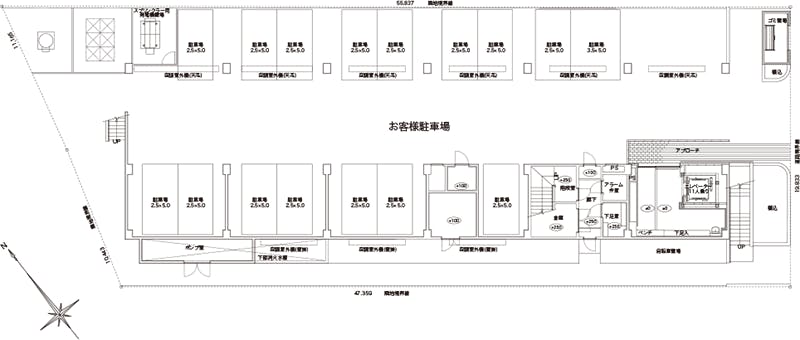 アルファリビング広島古江駅前 間取図