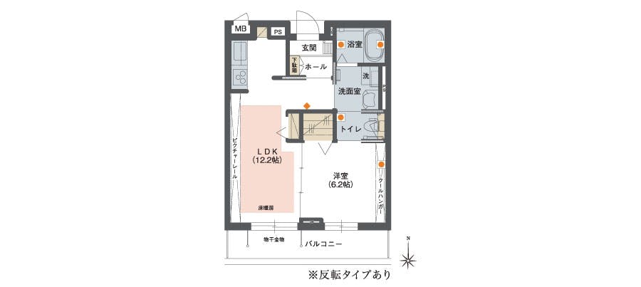 グランドマスト名北 間取図