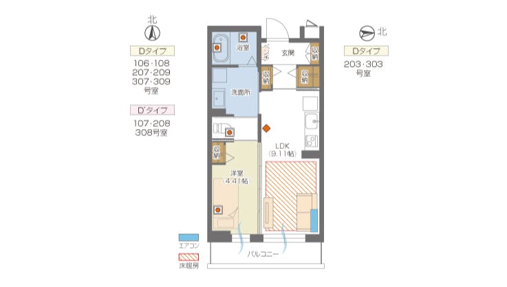 グランドマスト戸田公園 間取図