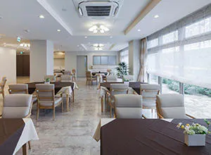 プレステージ相生山緑地 食堂