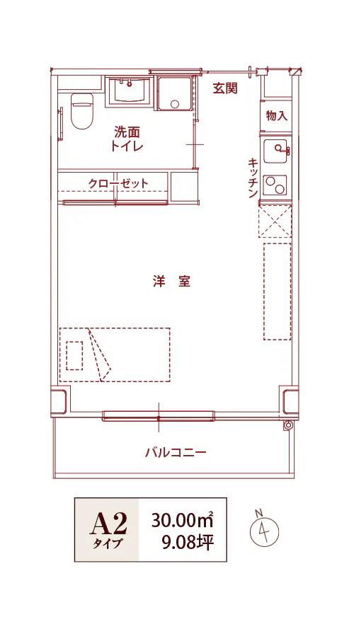 ヴィラ ベルセゾン 間取図