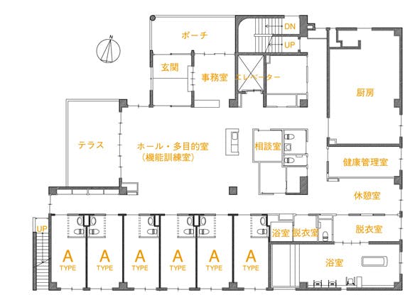 サンライズ・ヴィラ藤沢湘南台 間取図