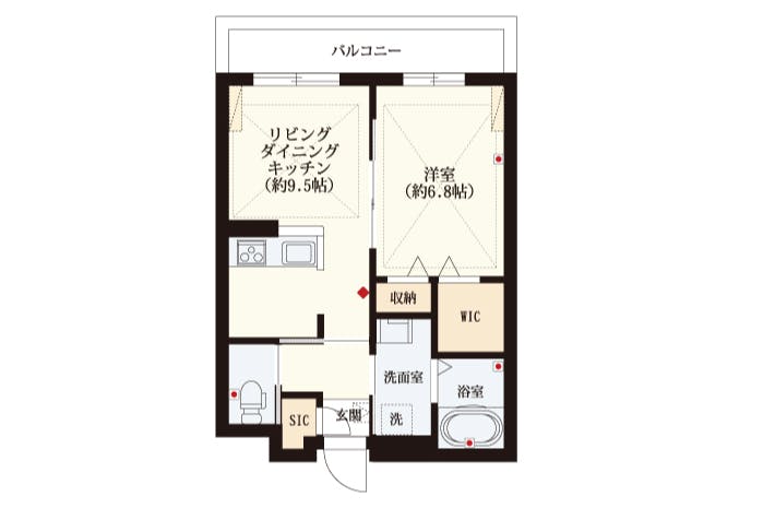 グランドマスト赤堤 間取図