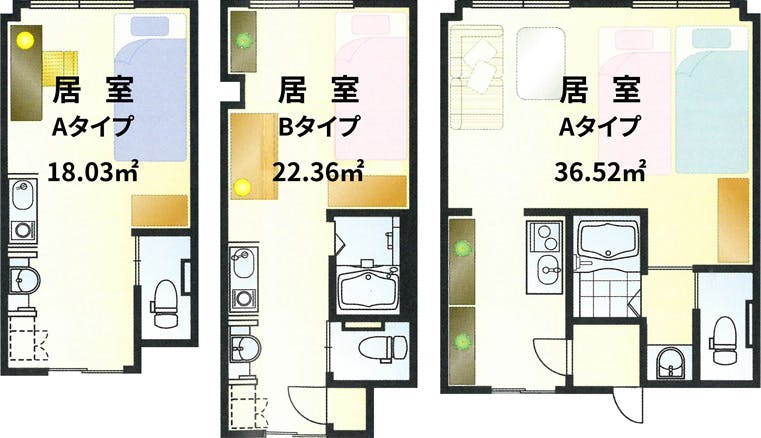 やさしい手広野 間取図