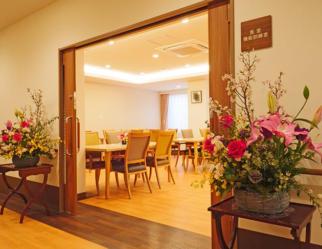 リアンレーヴ板橋 食堂兼機能訓練室