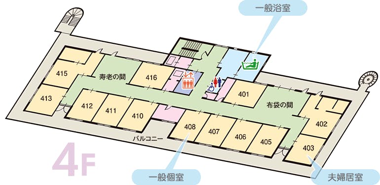 介護付有料老人ホームシャングリラ青山姫路 間取図