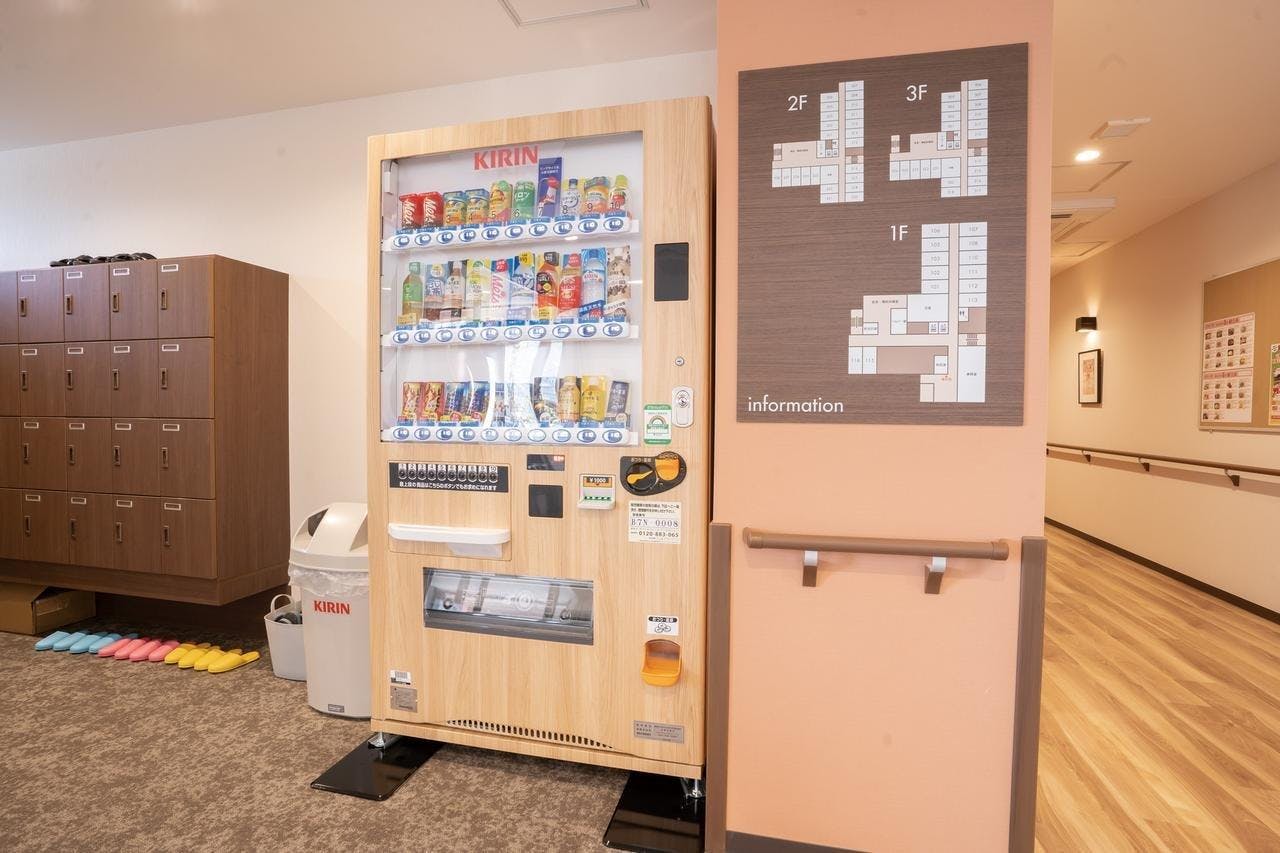 イリーゼ福生 自動販売機