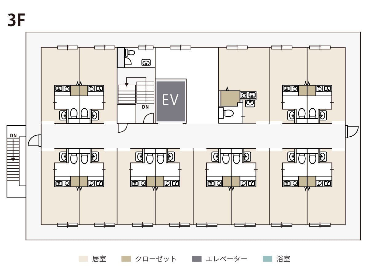 HIBISU伊丹third 間取図
