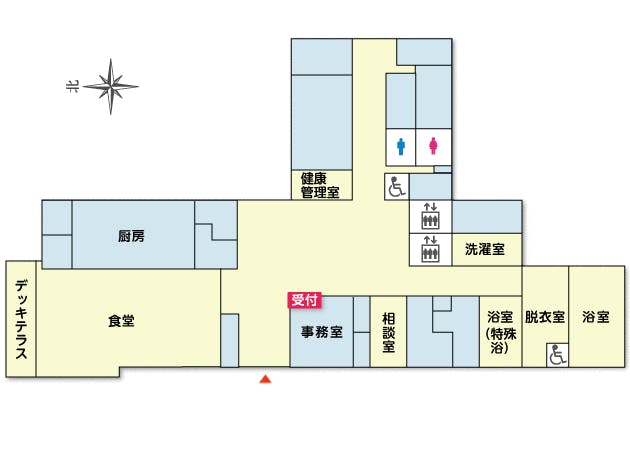 ツクイ・サンシャイン御殿場 間取図