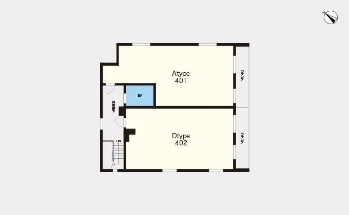 ヘーベルVillage武蔵新田 間取図