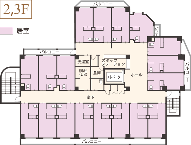 グランレーヴ渋谷 間取図