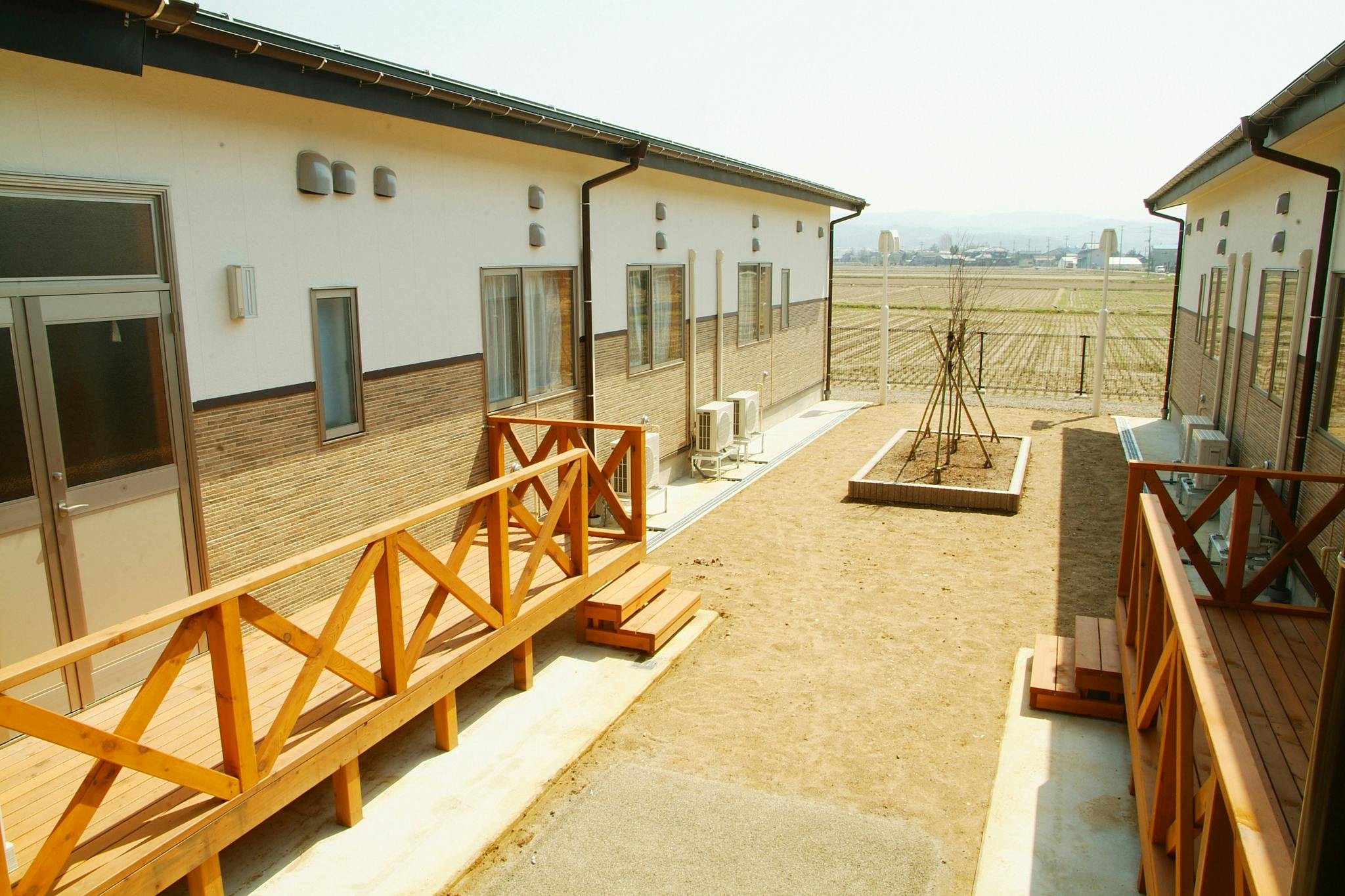 グループホーム陽だまりの家 中庭