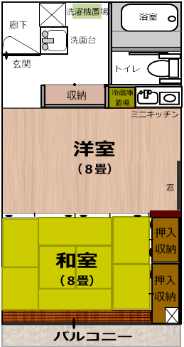 特定有料老人ホーム信愛苑 間取図
