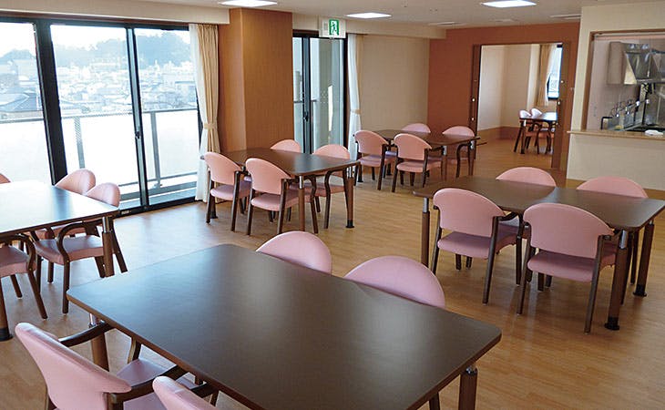 サービス付き高齢者住宅はなことば石巻 ダイニング