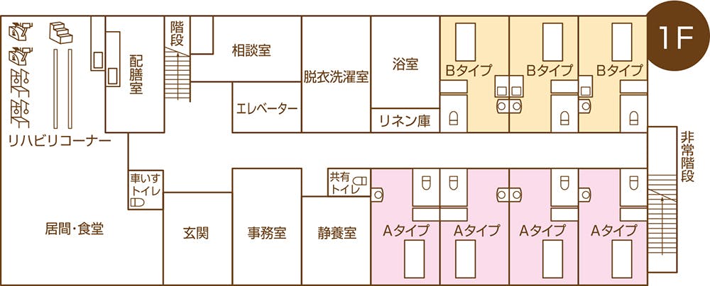 豊心の里 間取図