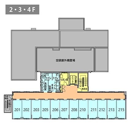 ガーデンコート東松山 間取図