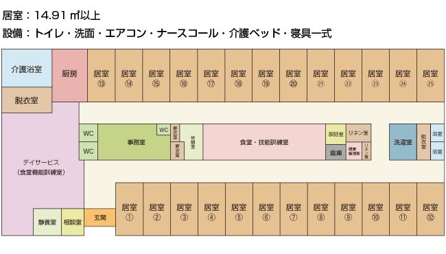 ソレイユ輝輝 間取図