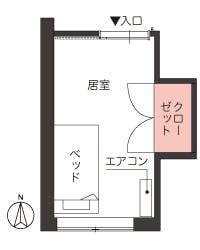 ツクイ静岡川合グループホーム 間取図