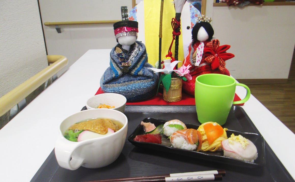 たのしい家八戸ノ里 ひな祭りお茶会