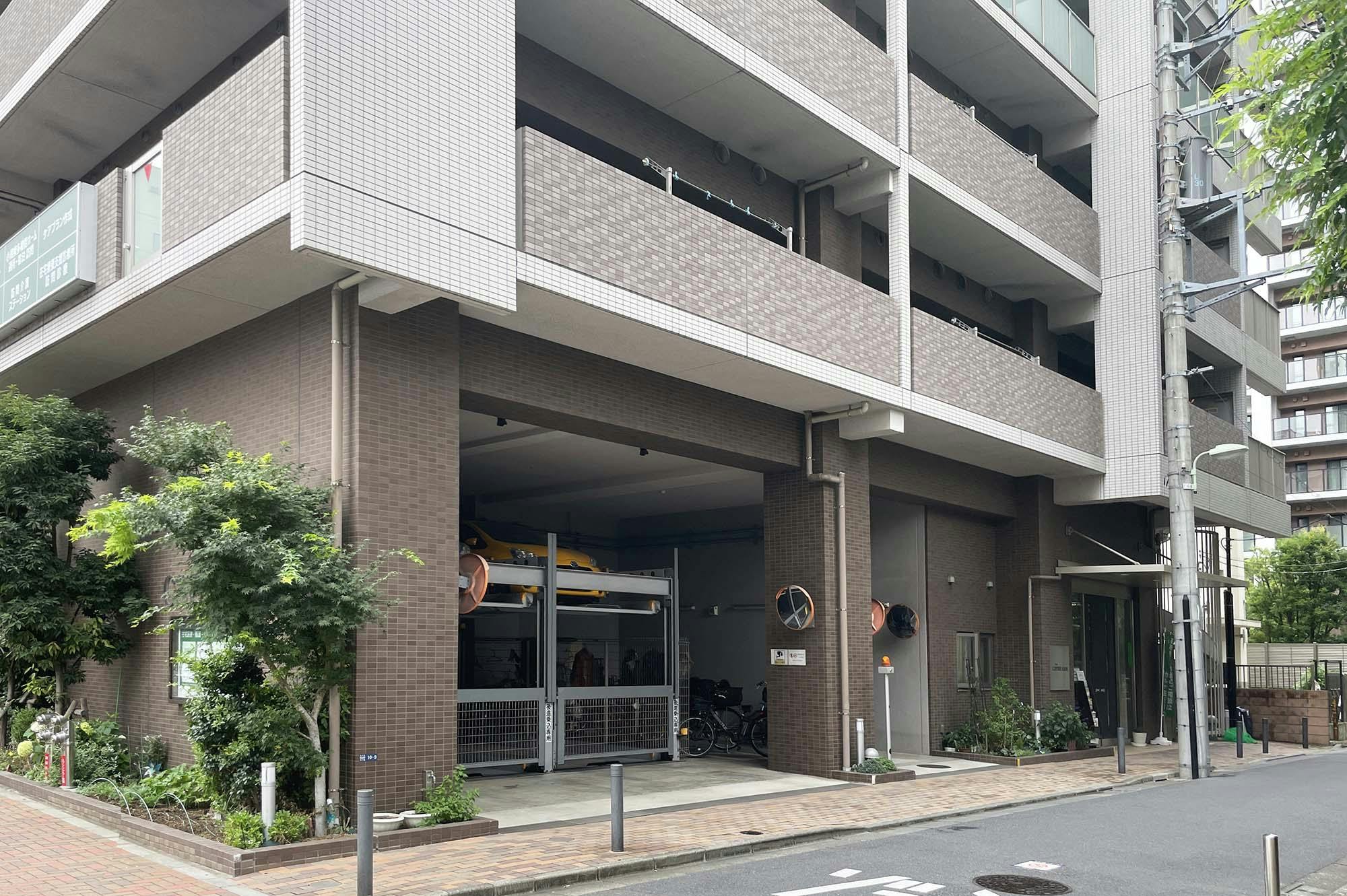 グループホームcarna五反田 駐車場