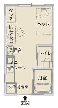 チャームスイート神戸摩耶 間取図
