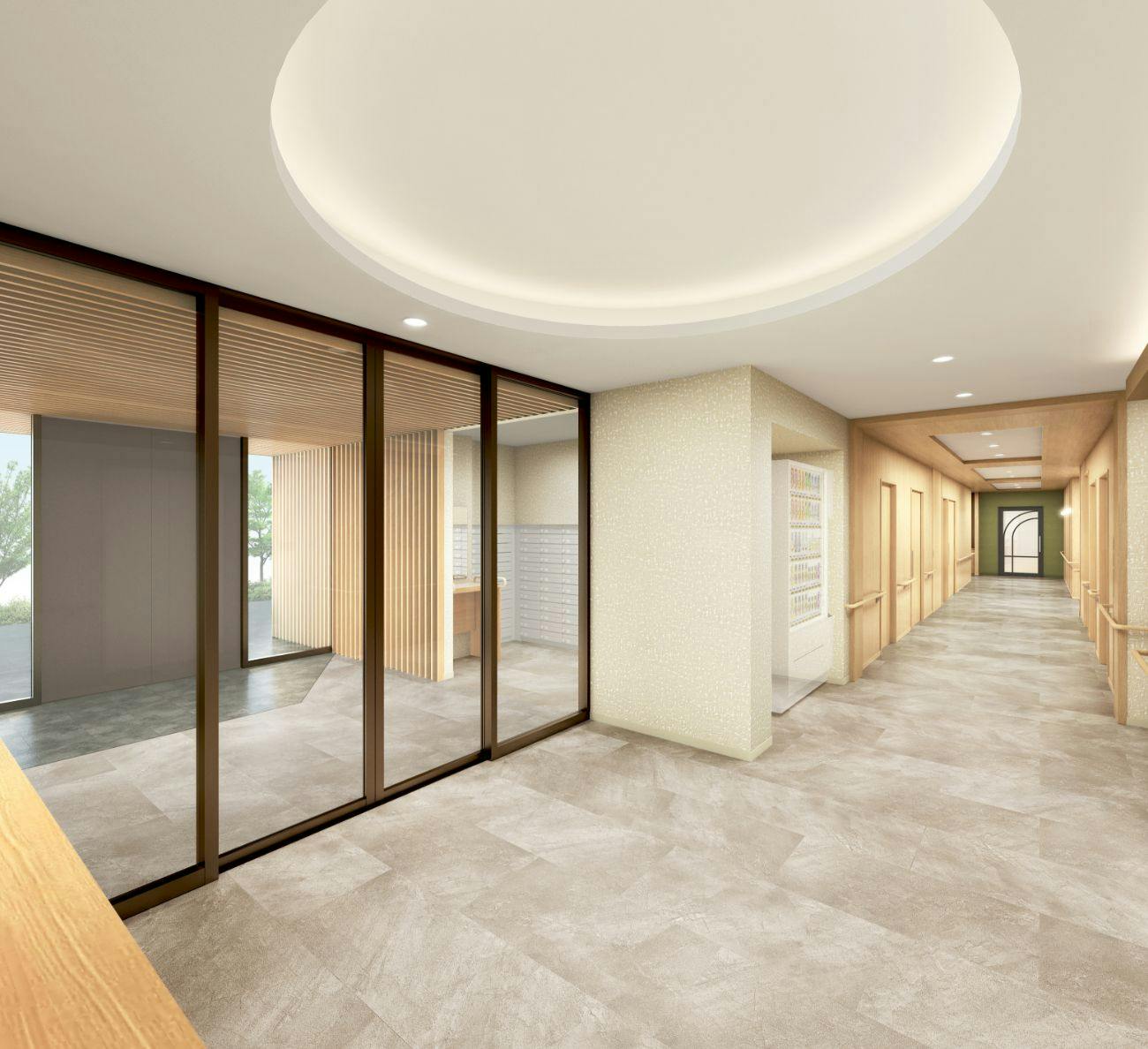 ドーミー大森町 エントランス