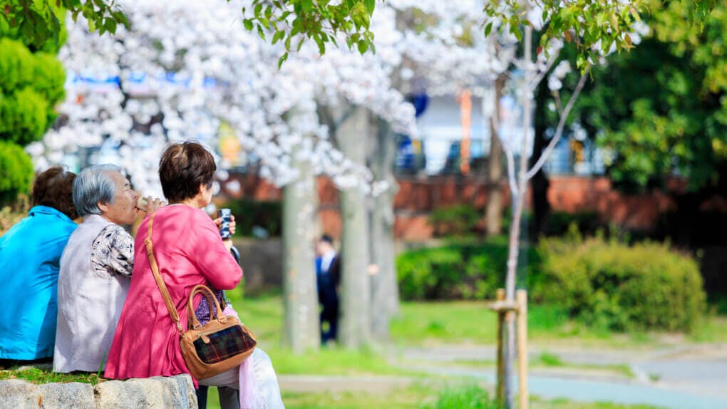 グループホームやだの憩 お花見