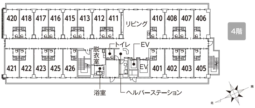 イリーゼ中浦和 間取図