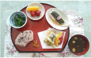 翠光ドール お赤飯会食
