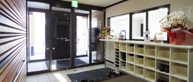 ノアガーデンプレザント芸術の森 エントランス