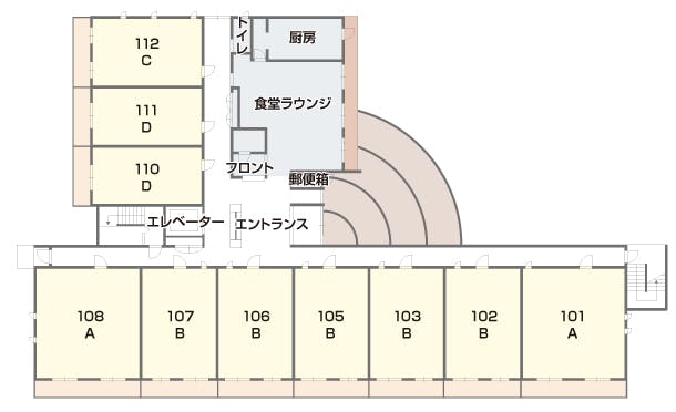 グランドマスト五月山 間取図