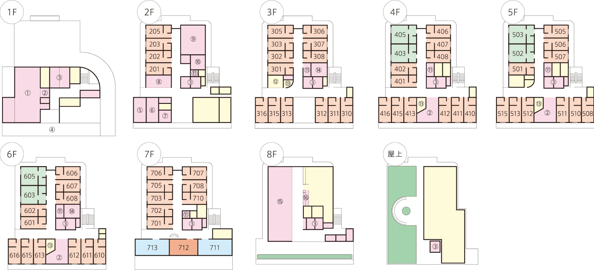 サニーステージ横濱吉野町 間取図
