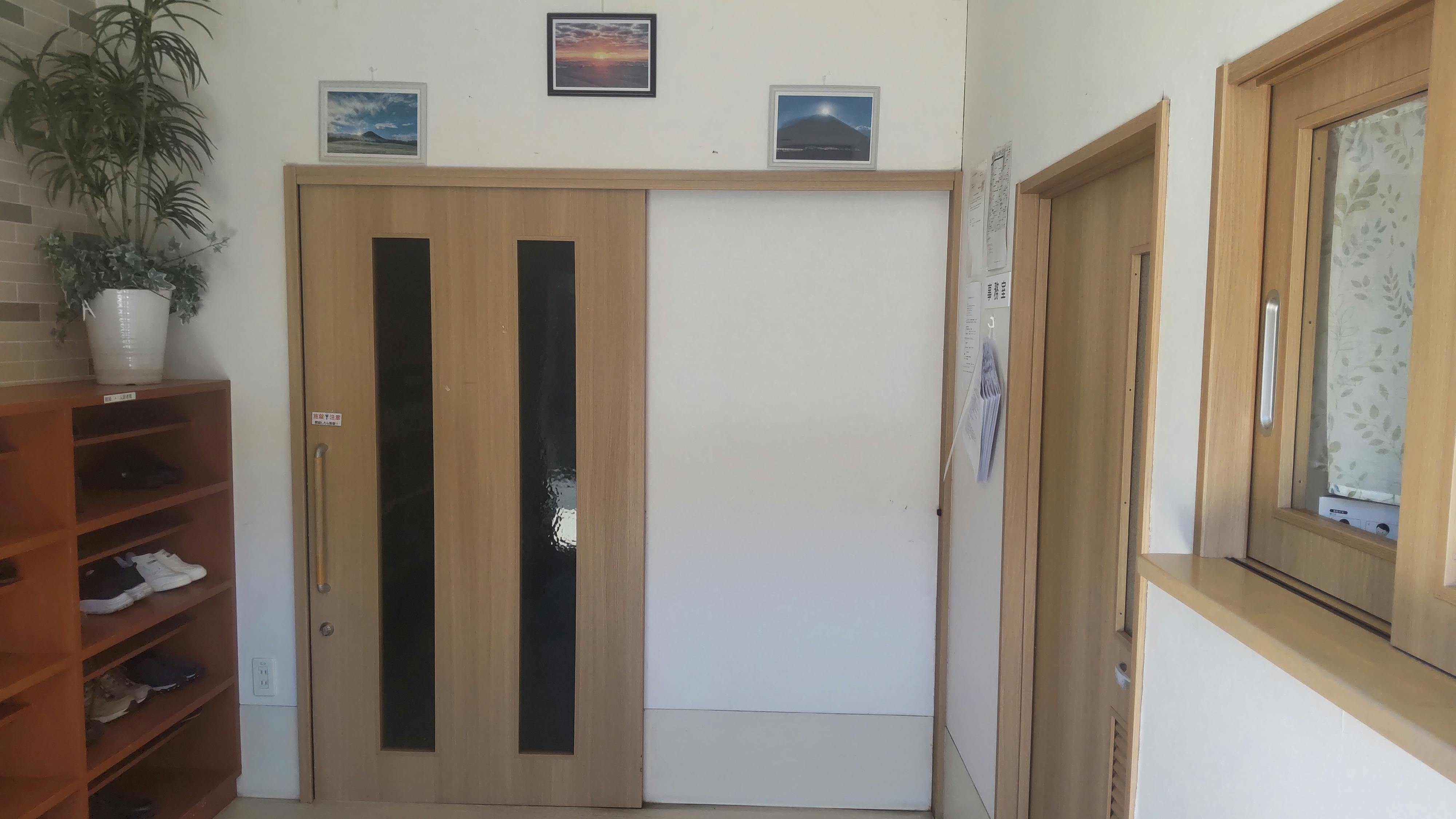 ふるさとホーム清水町 玄関