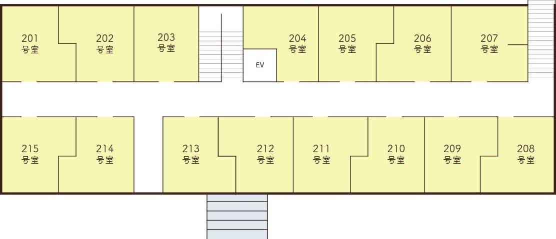 あおいもみじ台南館 間取図