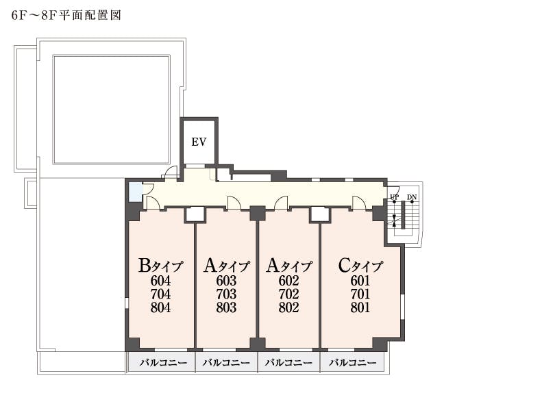 グランドマスト墨田文花 間取図