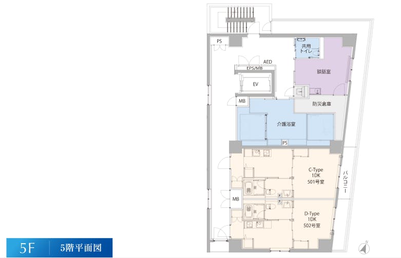 レオーダ成城 間取図