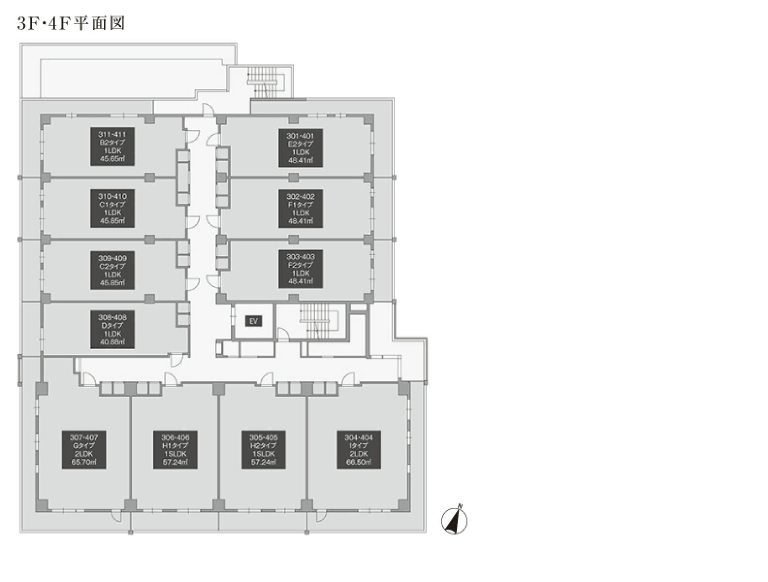 グランドマスト西宮苦楽園 間取図
