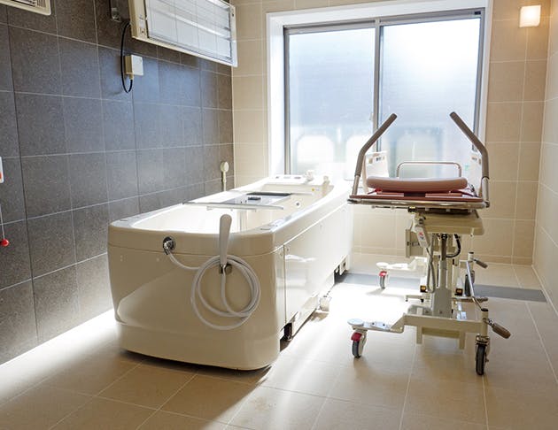 リアンレーヴ草加 機械浴室