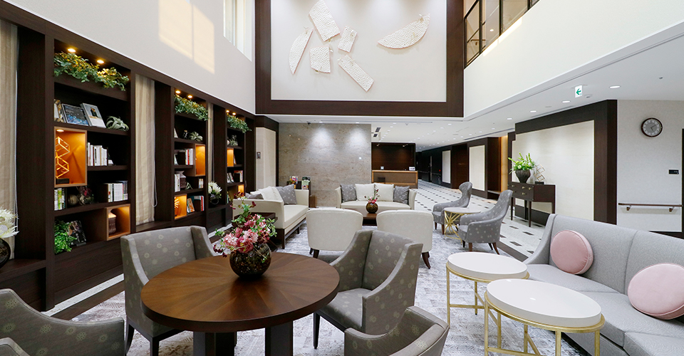 ウェルケアヒルズ馬事公苑 ロビー