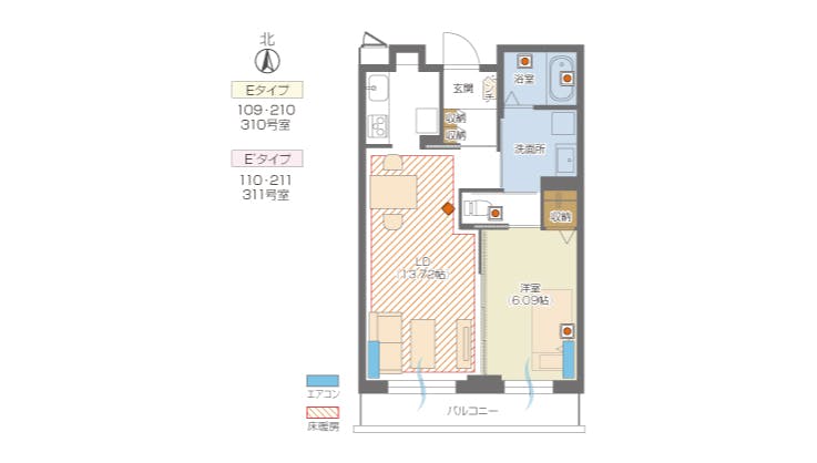 グランドマスト戸田公園 間取図