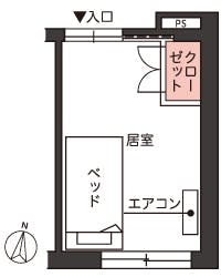 ツクイ札幌麻生 間取図